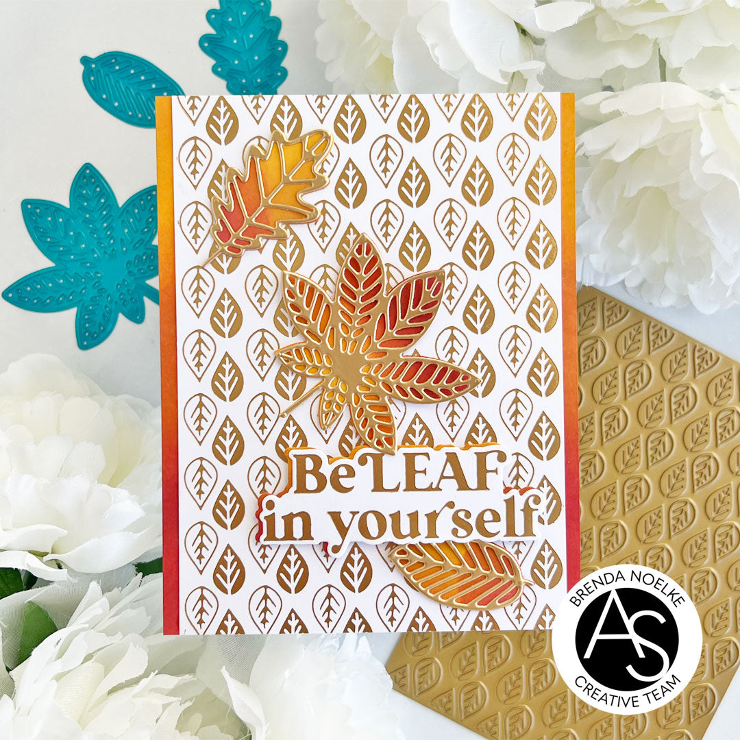 BeLeaf in Yourself Hot Foil Plate & Die Set