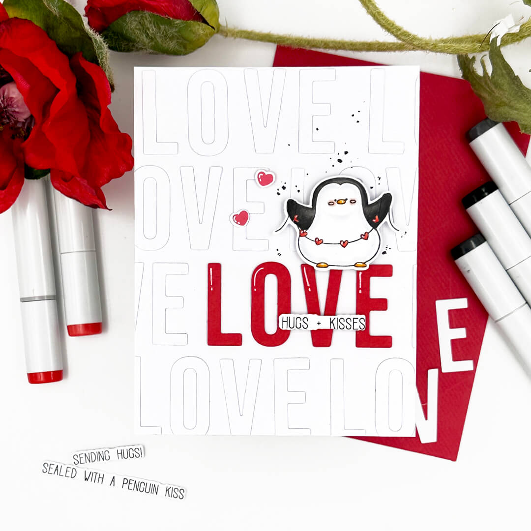 Penguin Love Stamp Set