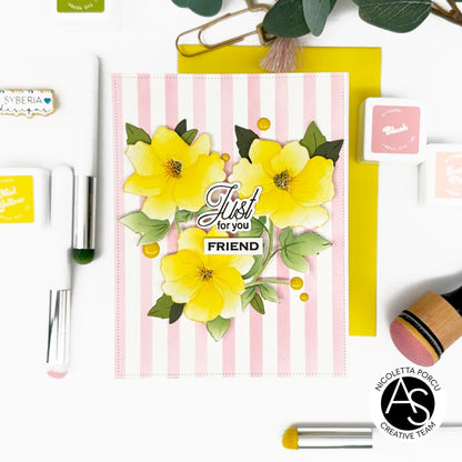 Floral Trio Press+Hot foil Plate