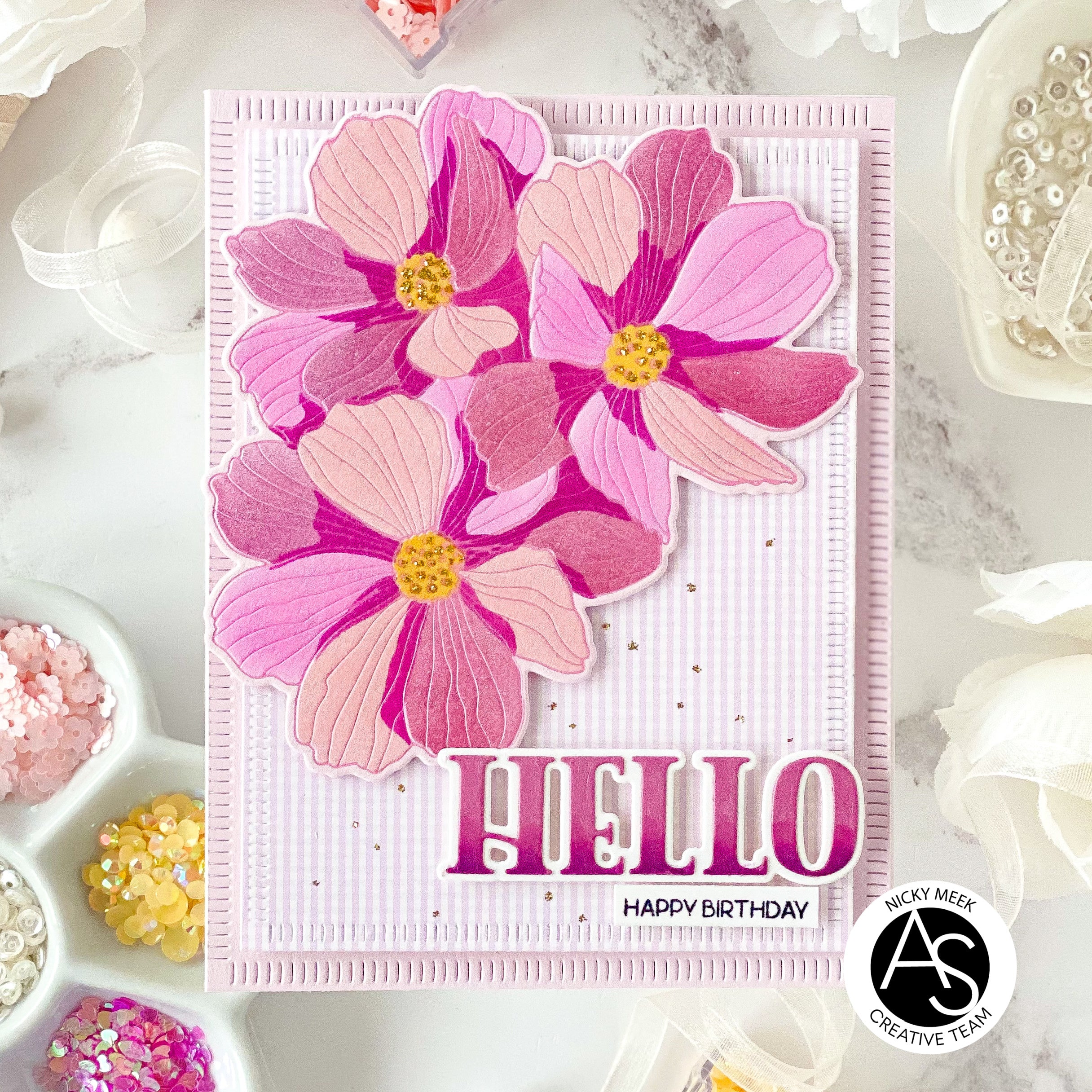 Minimalist Flowers Press Plate & Die Set – Alex Syberia Designs