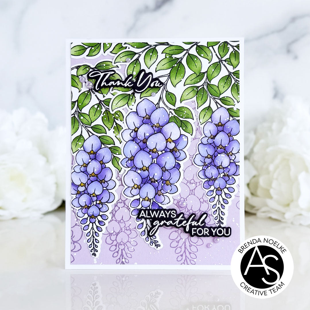 Magical Wisteria Stamp & Die Bundle