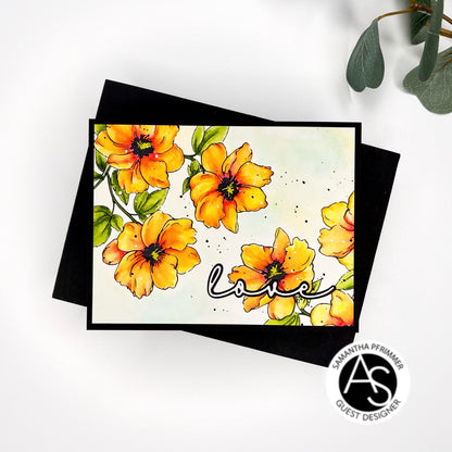 Floral Trio Press+Hot Foil Plate & Stencil Bundle