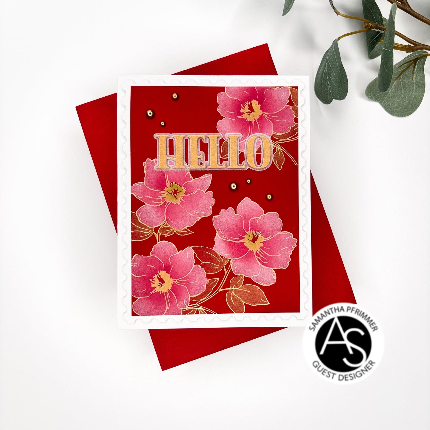 Floral Trio Press+Hot Foil Plate & Stencil Bundle