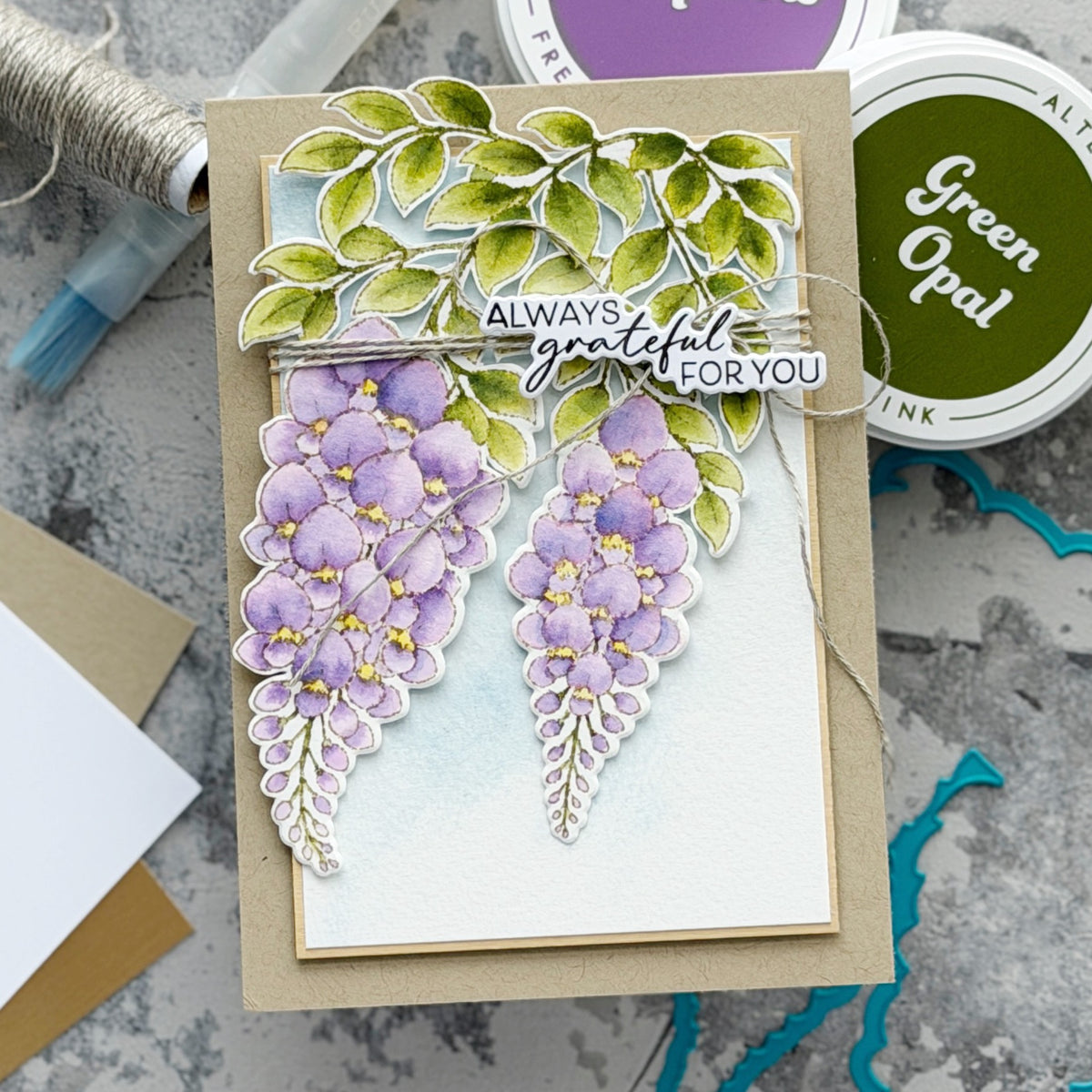 Magical Wisteria Stamp & Die Bundle