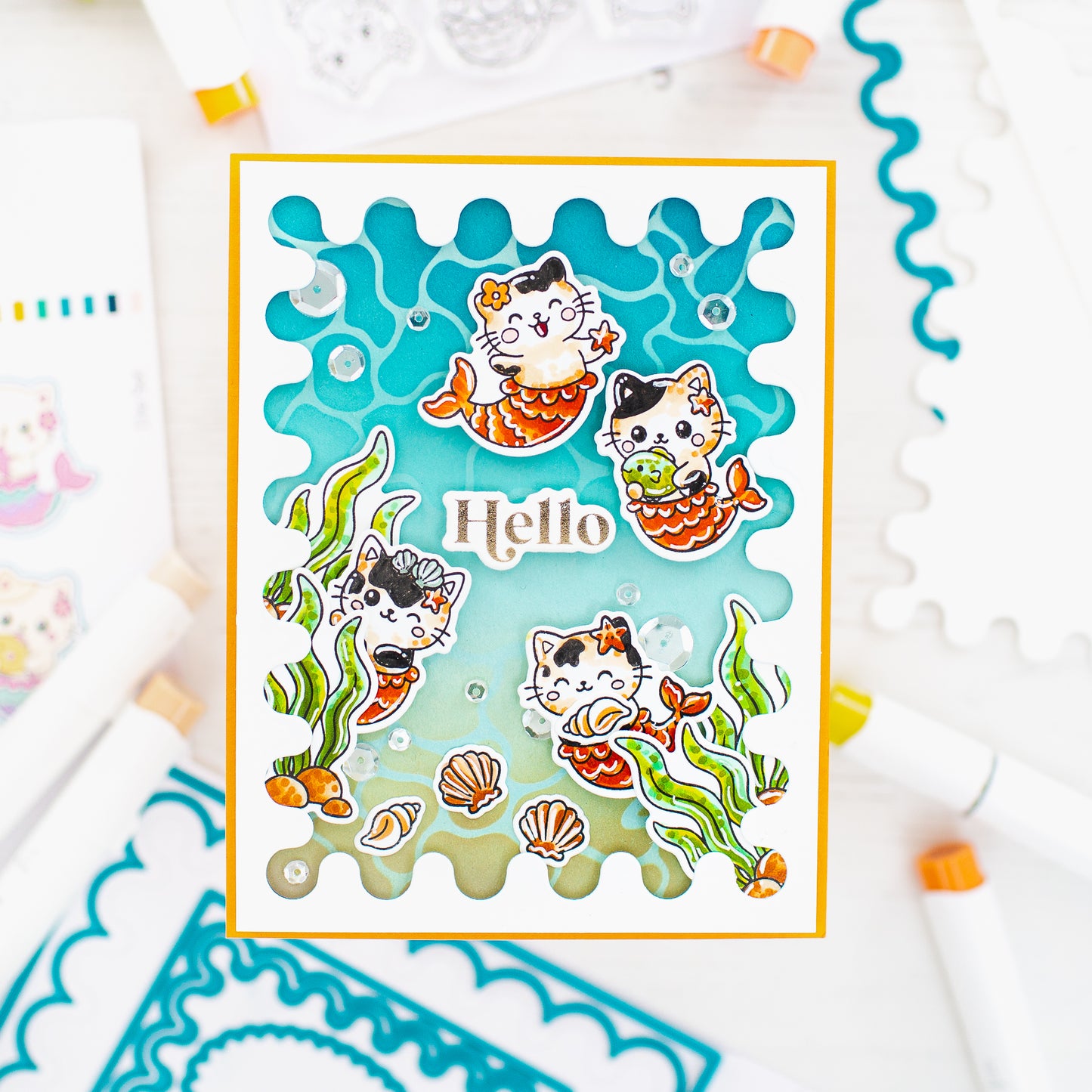 Whimsical Scalloped Frames Die Set