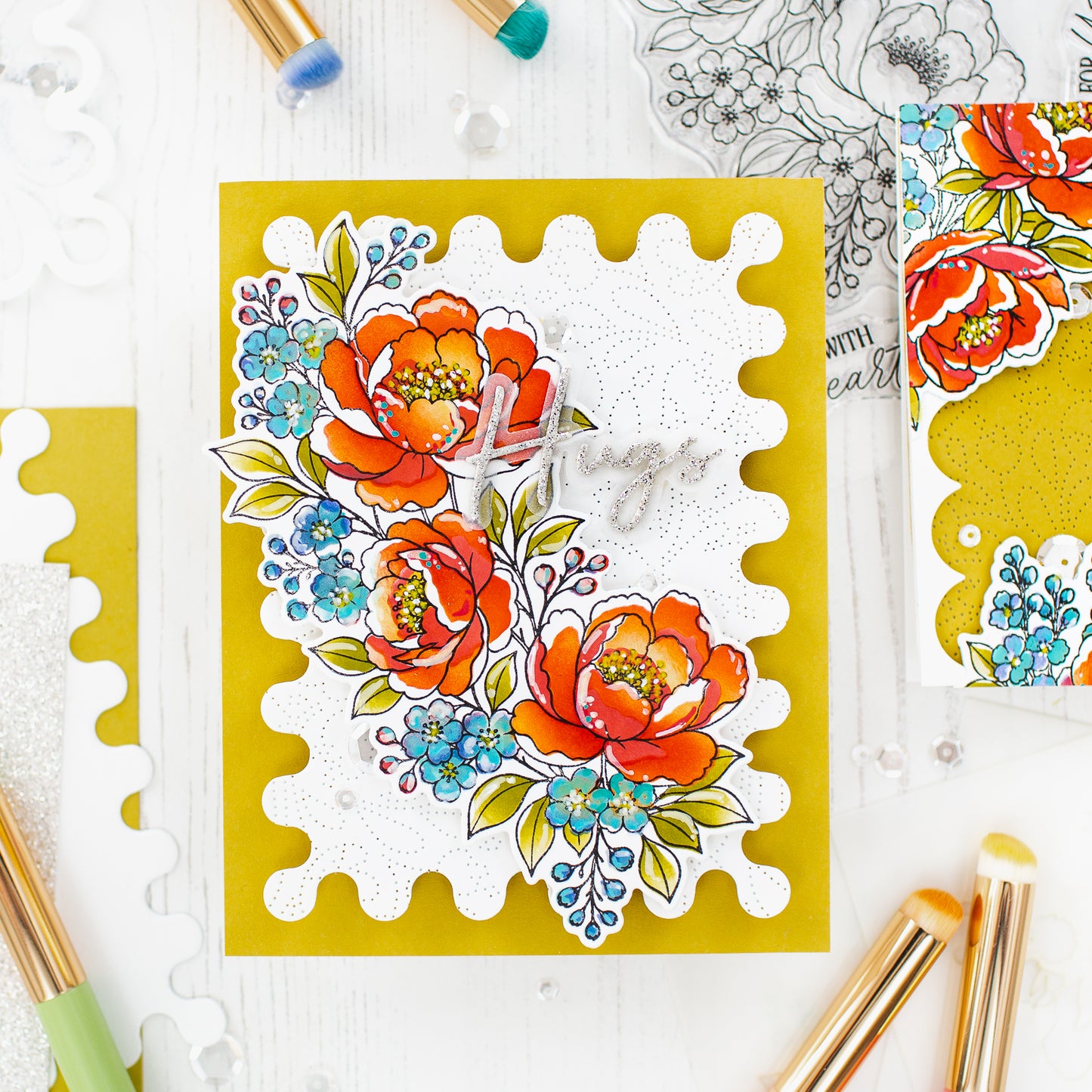 Charming Flora Cover Die