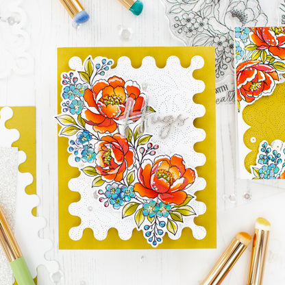 Charming Flora Cover Die