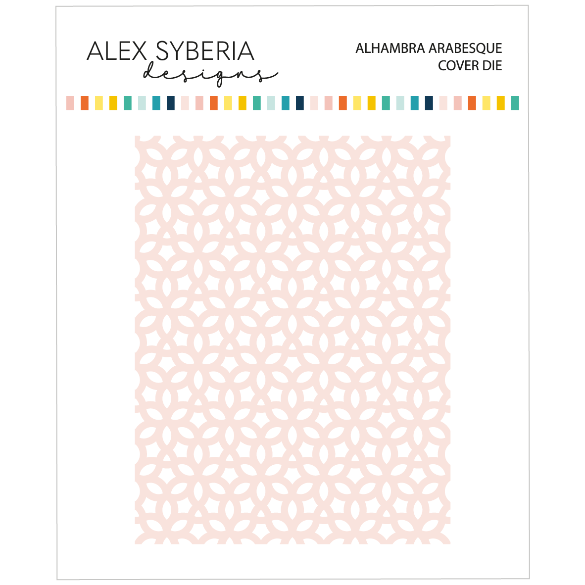 Alhambra Arabesque Cover Die