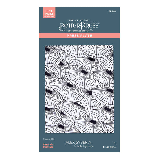 Parasols BetterPress Plate