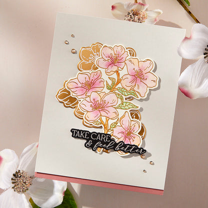 Cherry Blossoms BetterPress Plate & Die Set