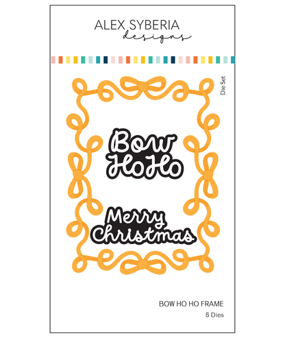 Bow Ho Ho Frame Die Set