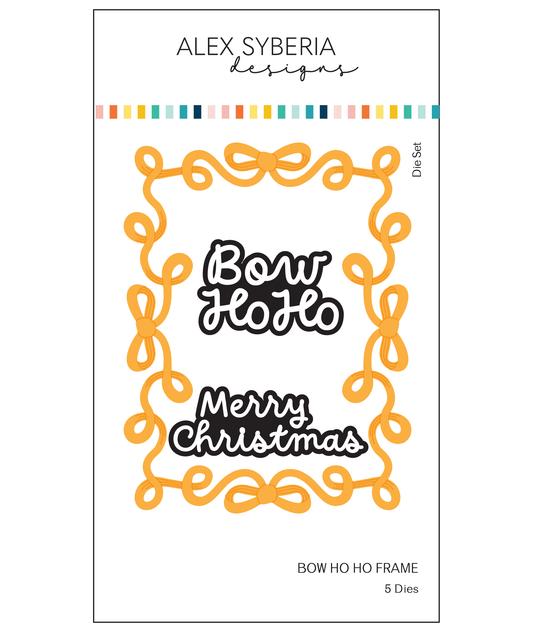 Bow Ho Ho Frame Die Set