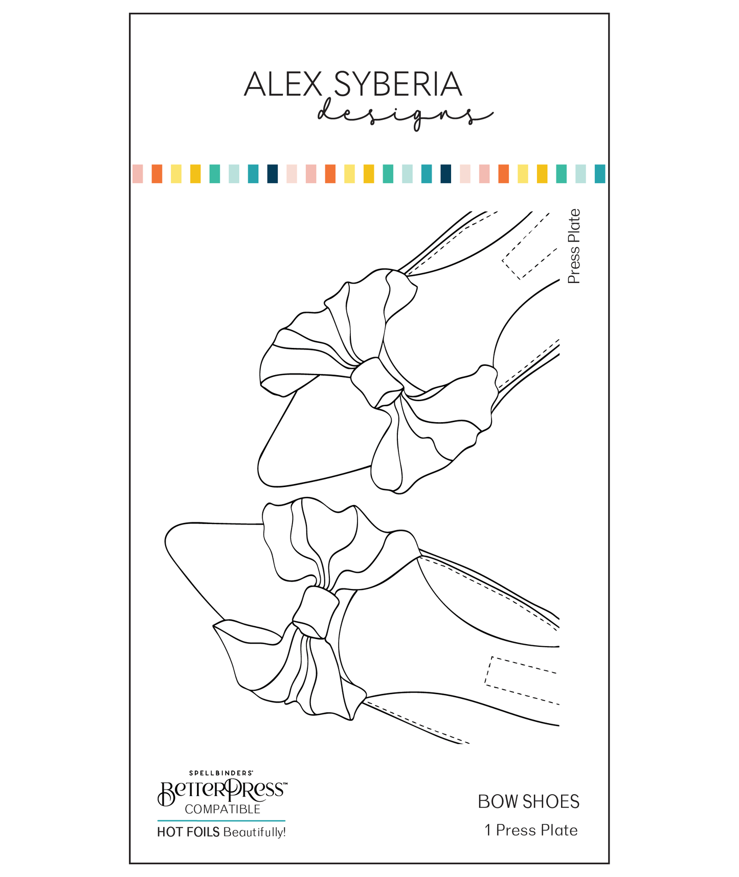 Bow Shoes Press Plate