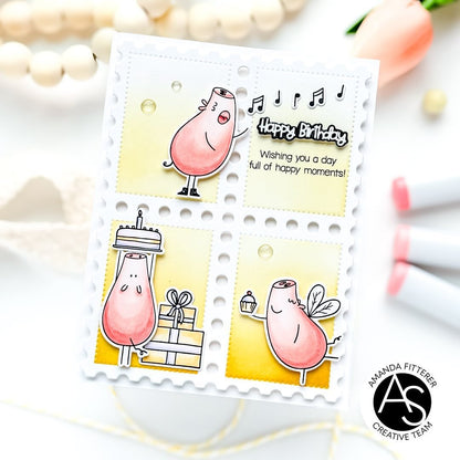 Hog Happy Day Stamp Set