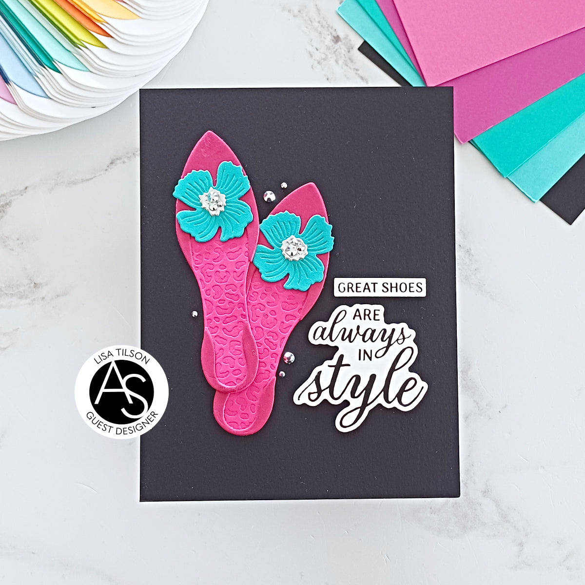 Shoes Sentiments Press Plate & Die Set
