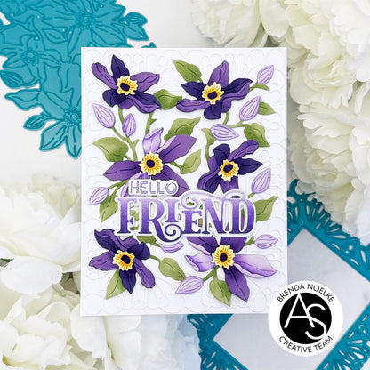 alex-syberia-clematis-die-friend-delicate-frame-cardmaking-papercrafting- handmadecards-spellbinders die cutting machine
