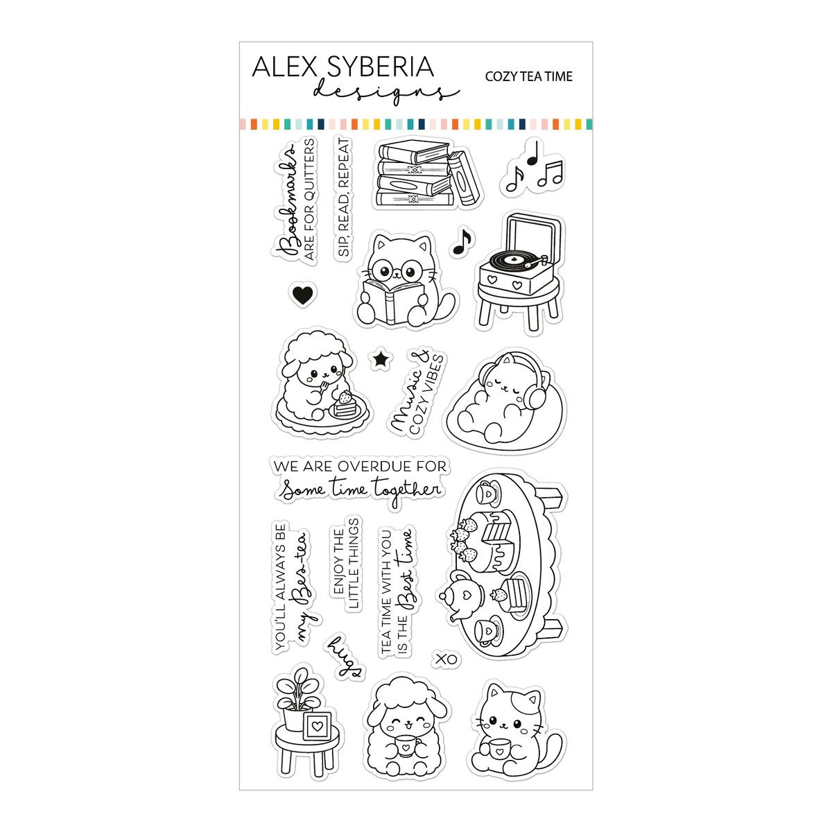 Cozy Tea Time Stamp Set