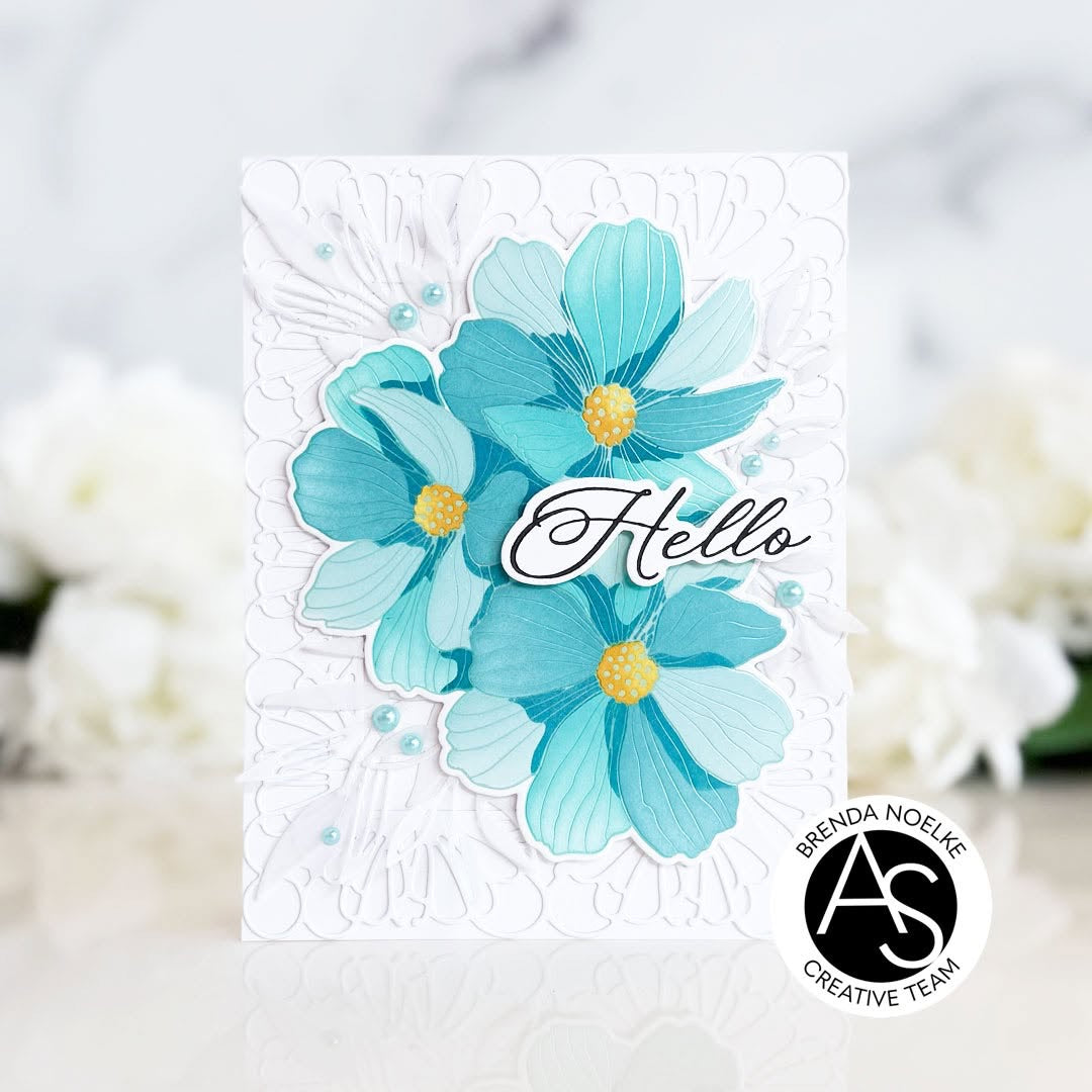 Minimalist Flowers Stencil Set