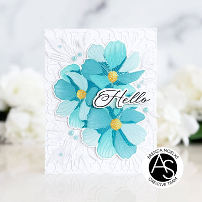 Minimalist Flowers Stencil Set