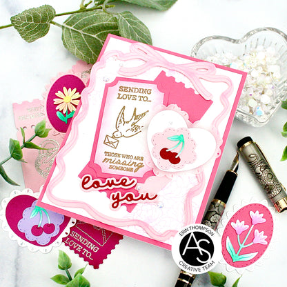 With Love Sentiments Die Set