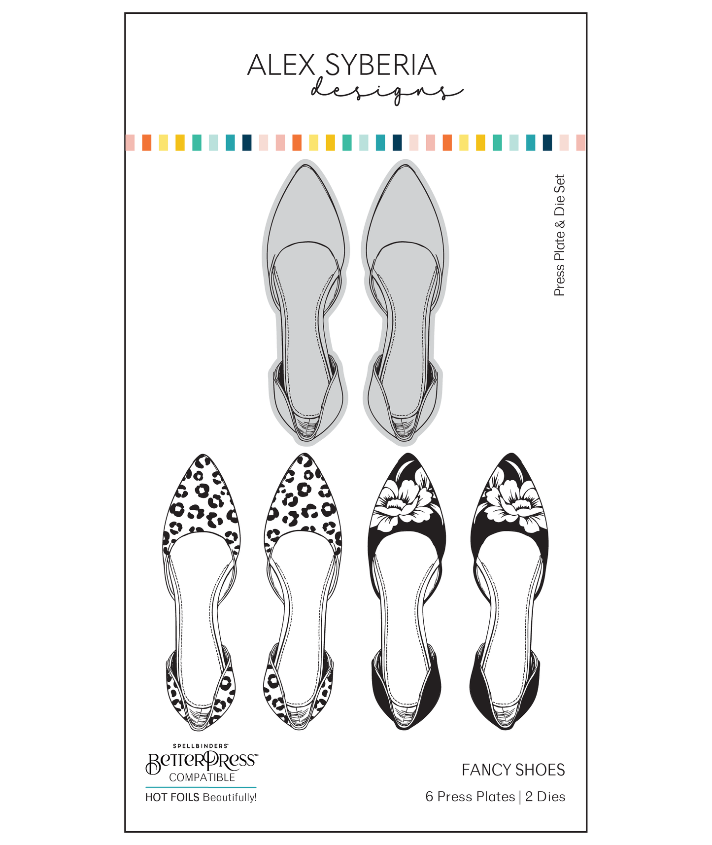 Fancy Shoes Press Plate & Die Set