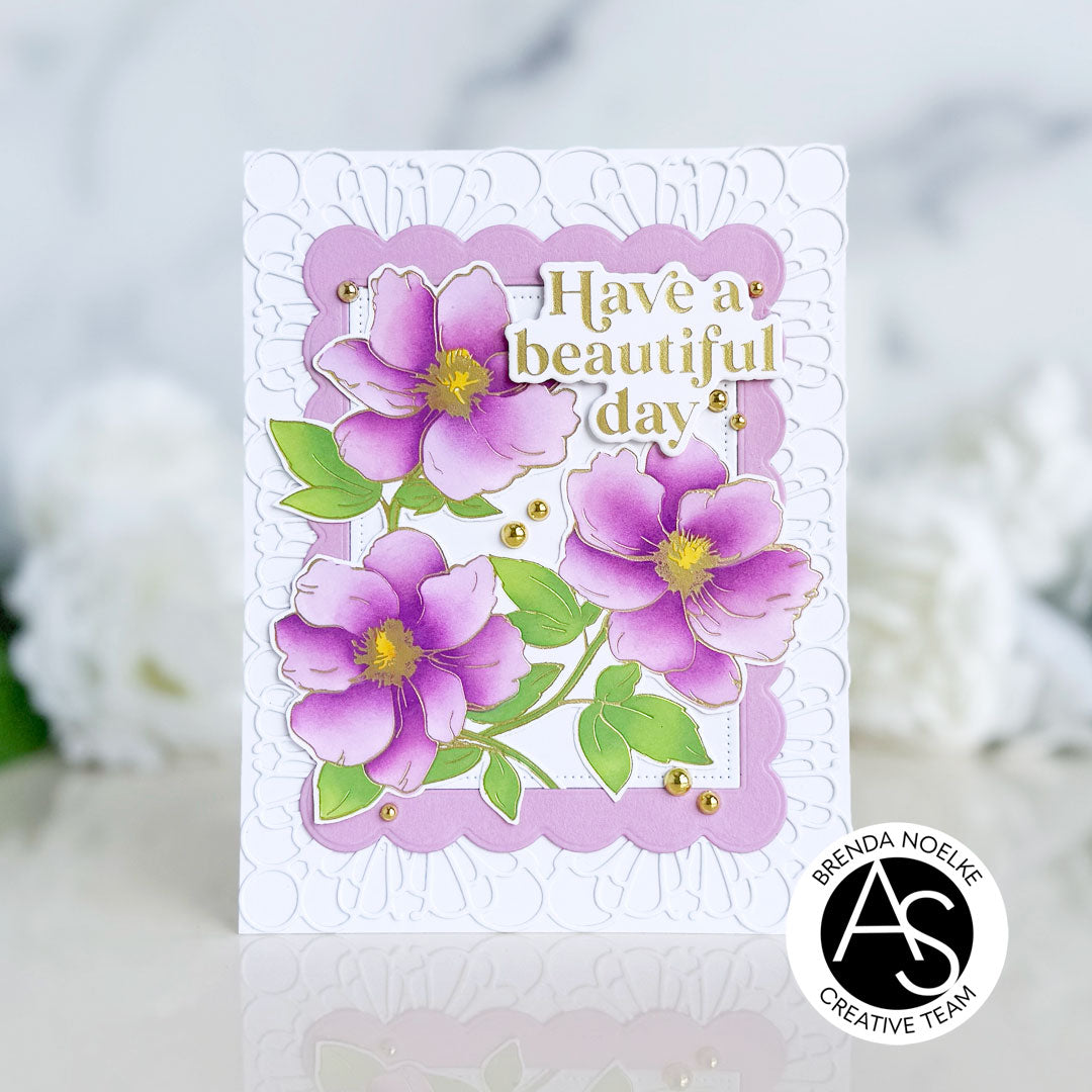 Essential Sentiments Press Plate & Die Set