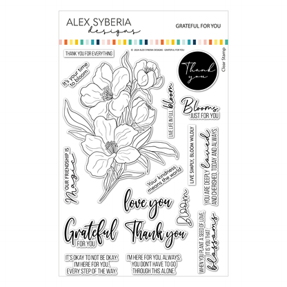 Grateful for You Stamp Set