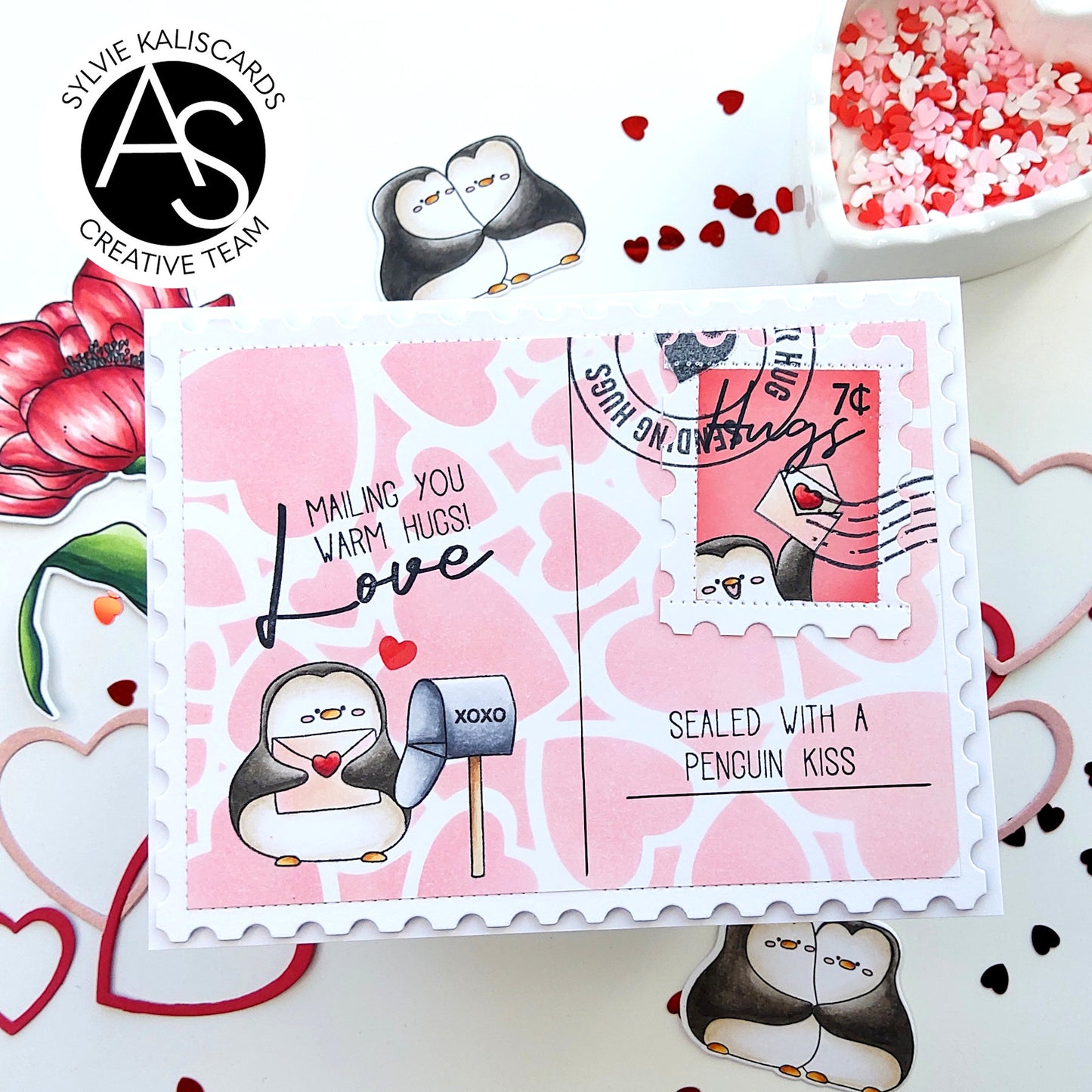 Penguin Love Stamp Set