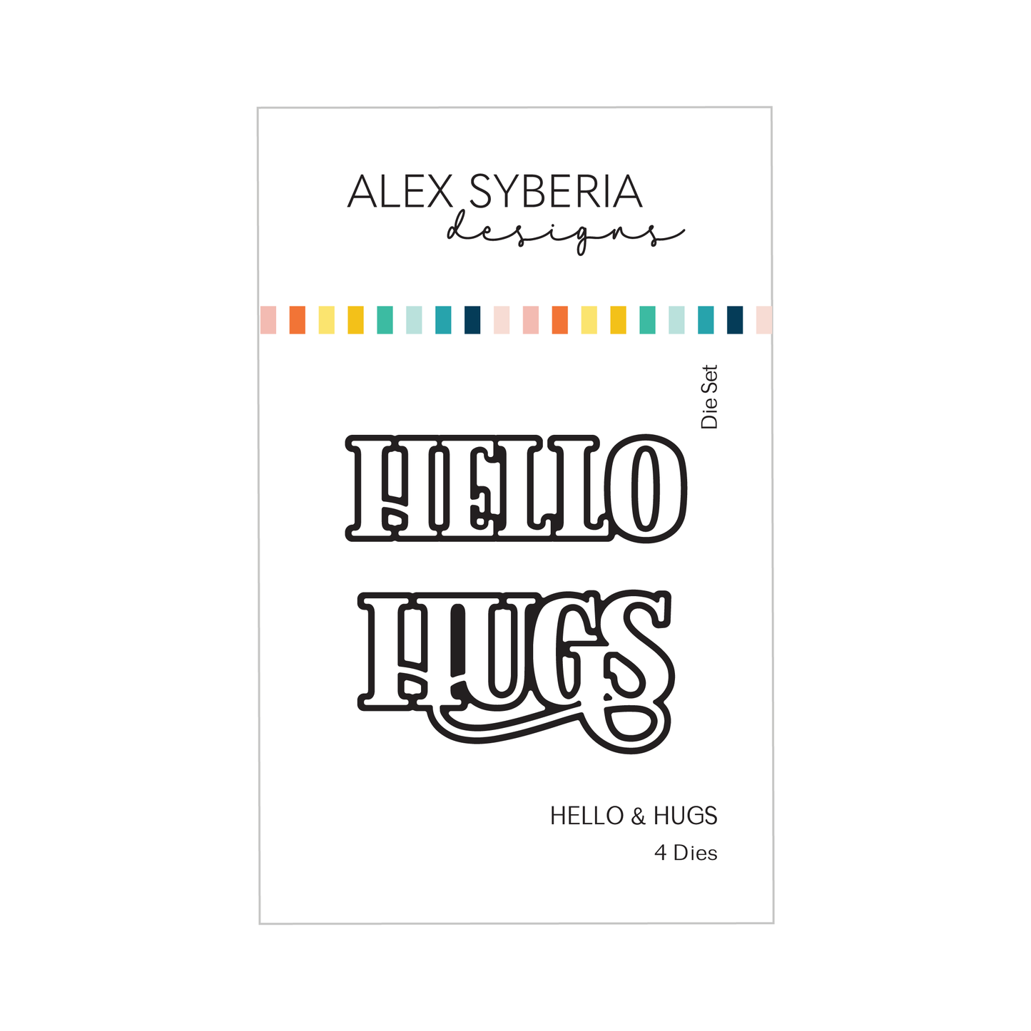 Hello & Hugs Die Set