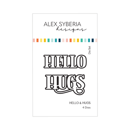 Hello & Hugs Die Set