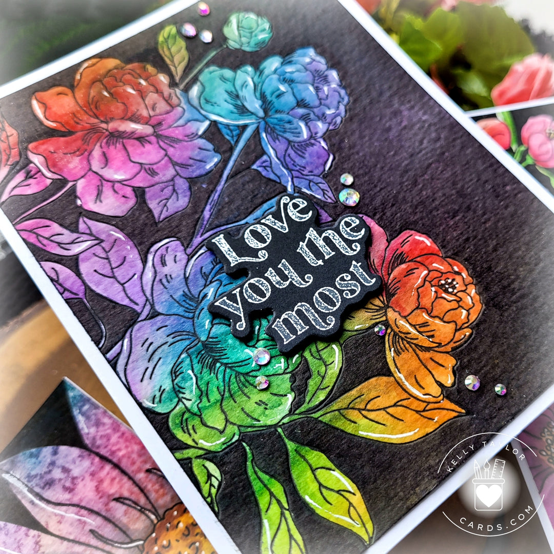 Essential Sentiments Press Plate & Die Set