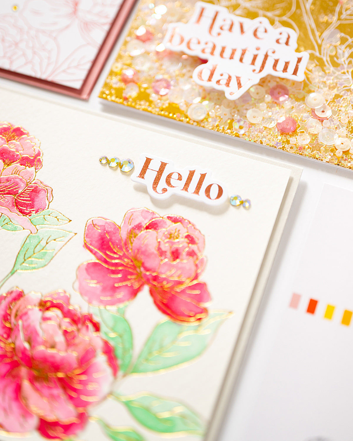 Essential Sentiments Press Plate & Die Set