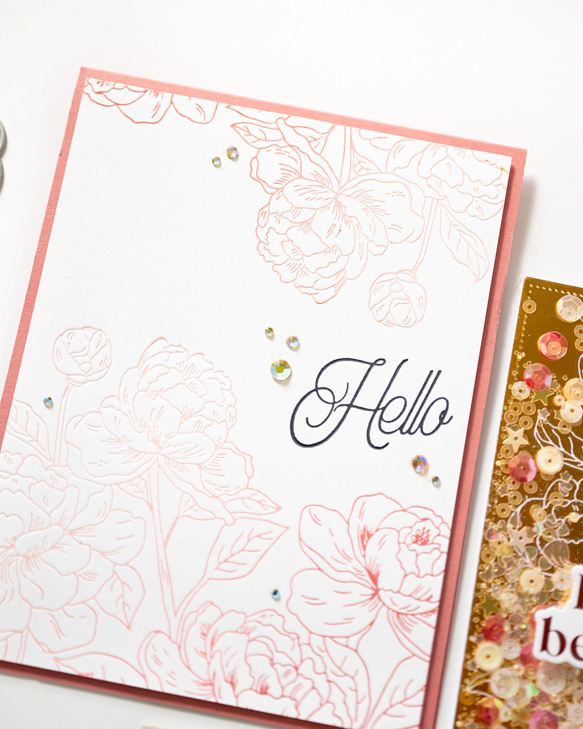 Peony Blossoms Press Plate Set