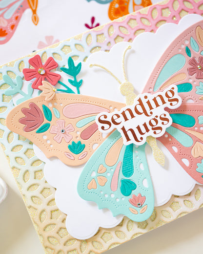 Essential Sentiments Press Plate & Die Set