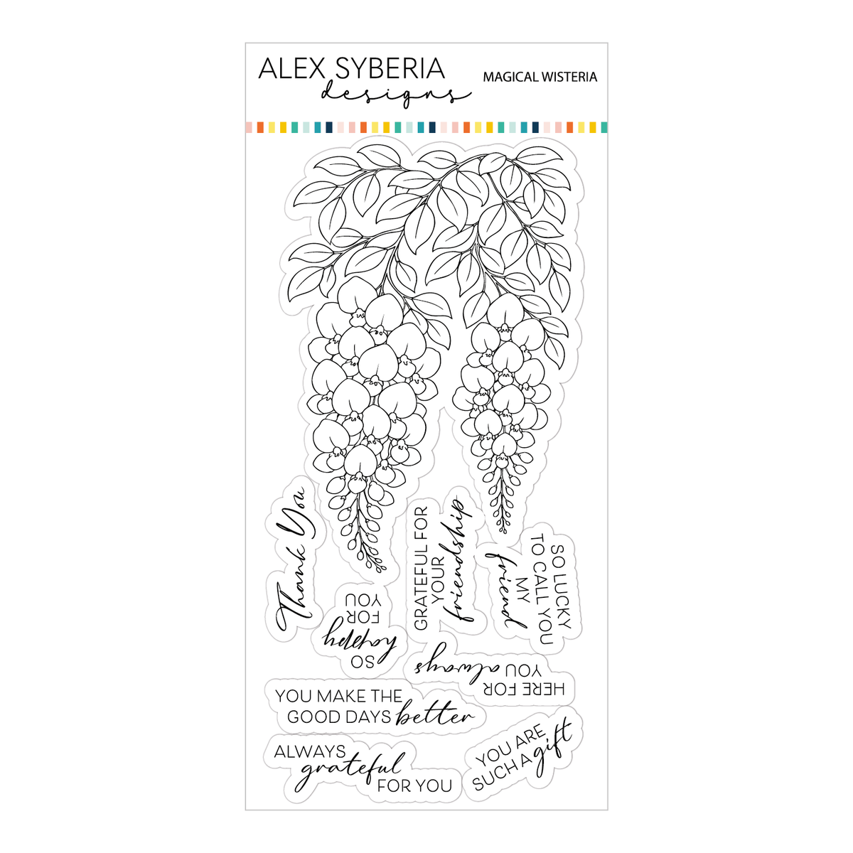 Magical Wisteria Stamp Set