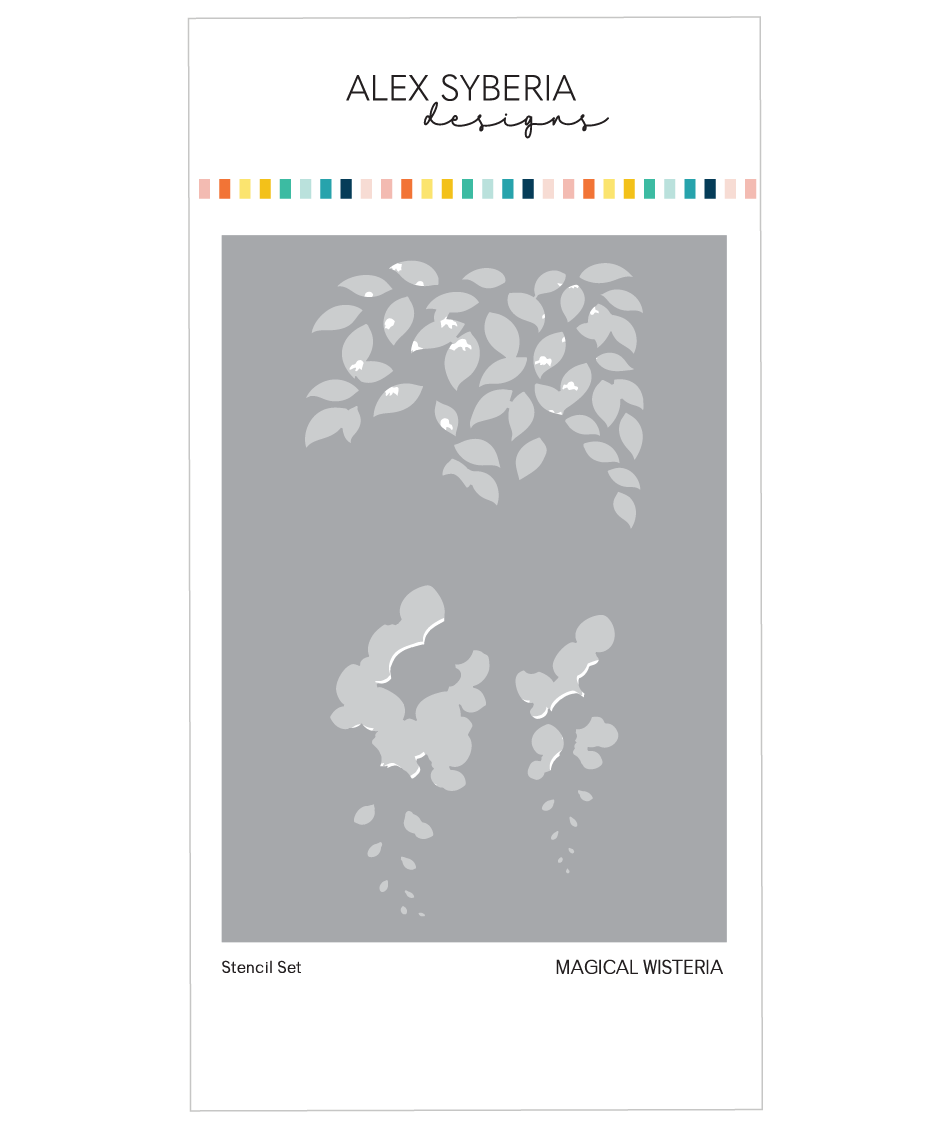 Magical Wisteria Stencil Set