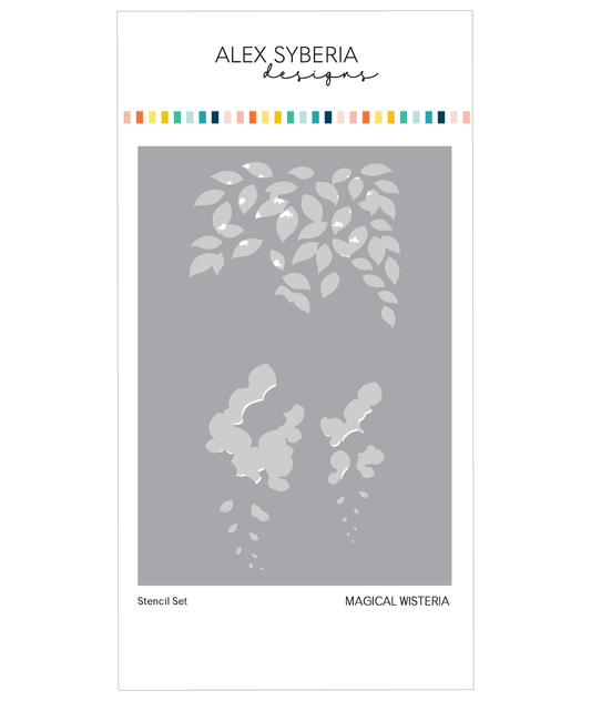 Magical Wisteria Stencil Set