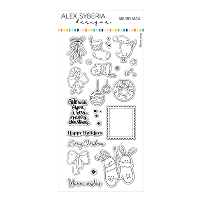 Merry Mail Stamp Set