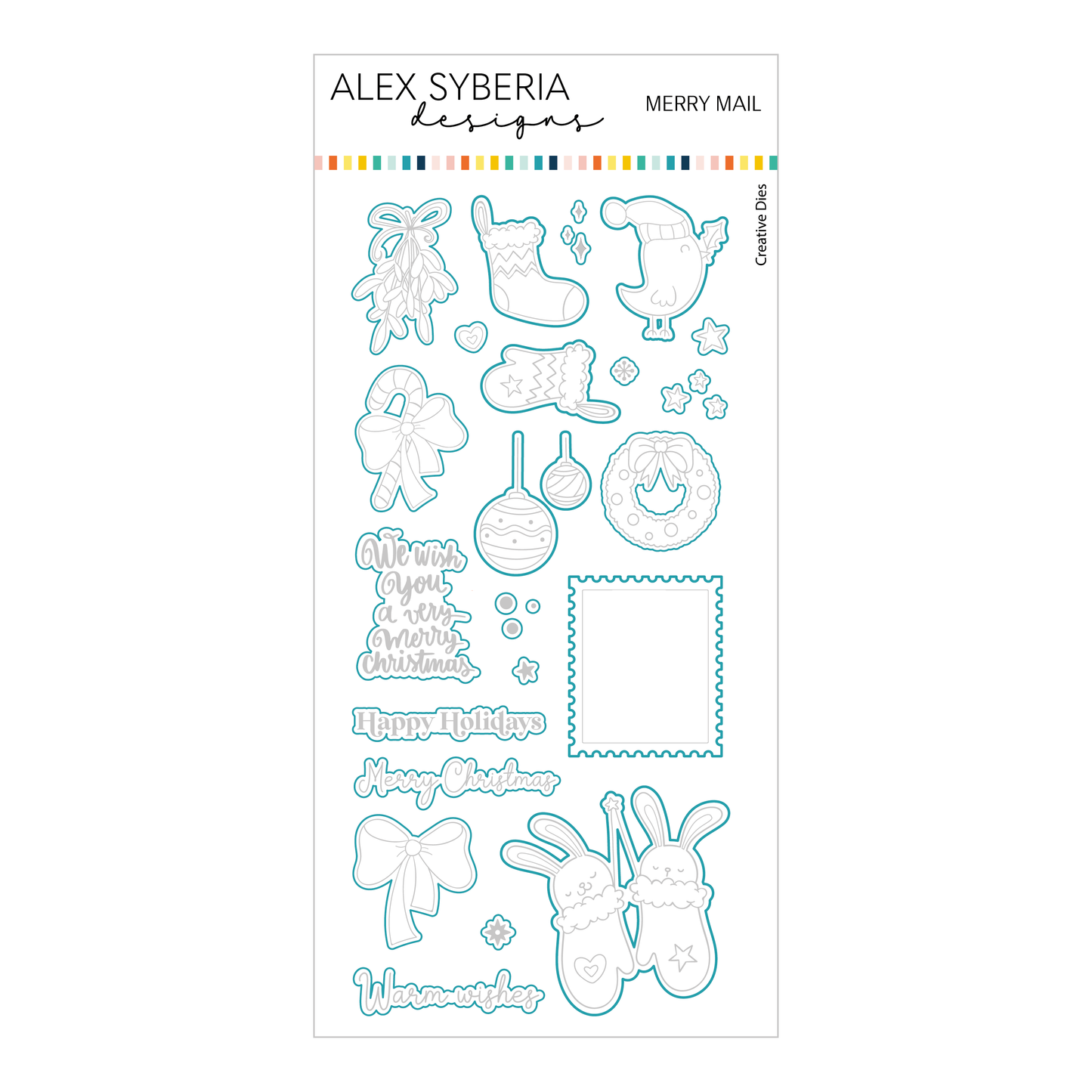 Merry Mail Die Set