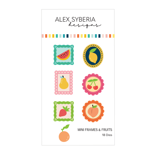 Mini Frames & Fruits Die Set