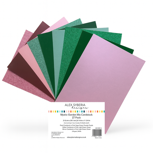 Mystic Garden Mix Cardstock 27 Pack
