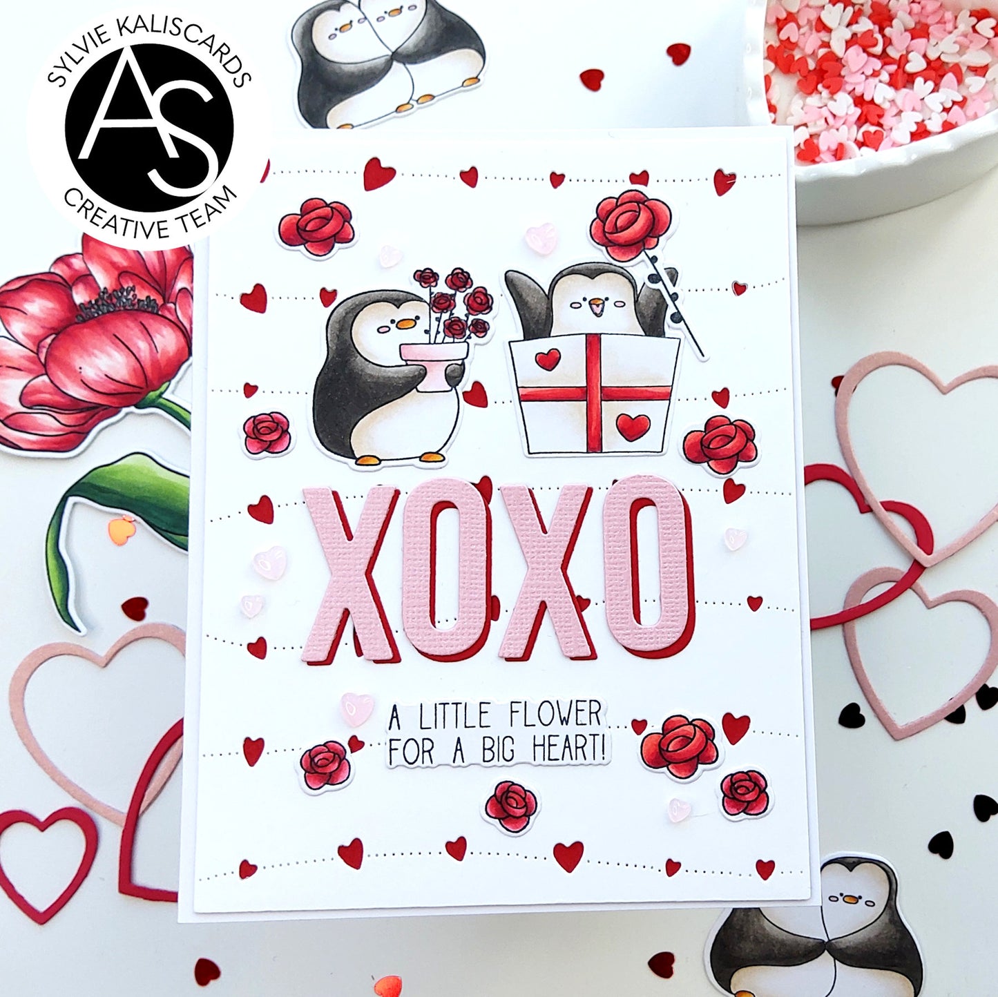 Penguin Love Stamp Set