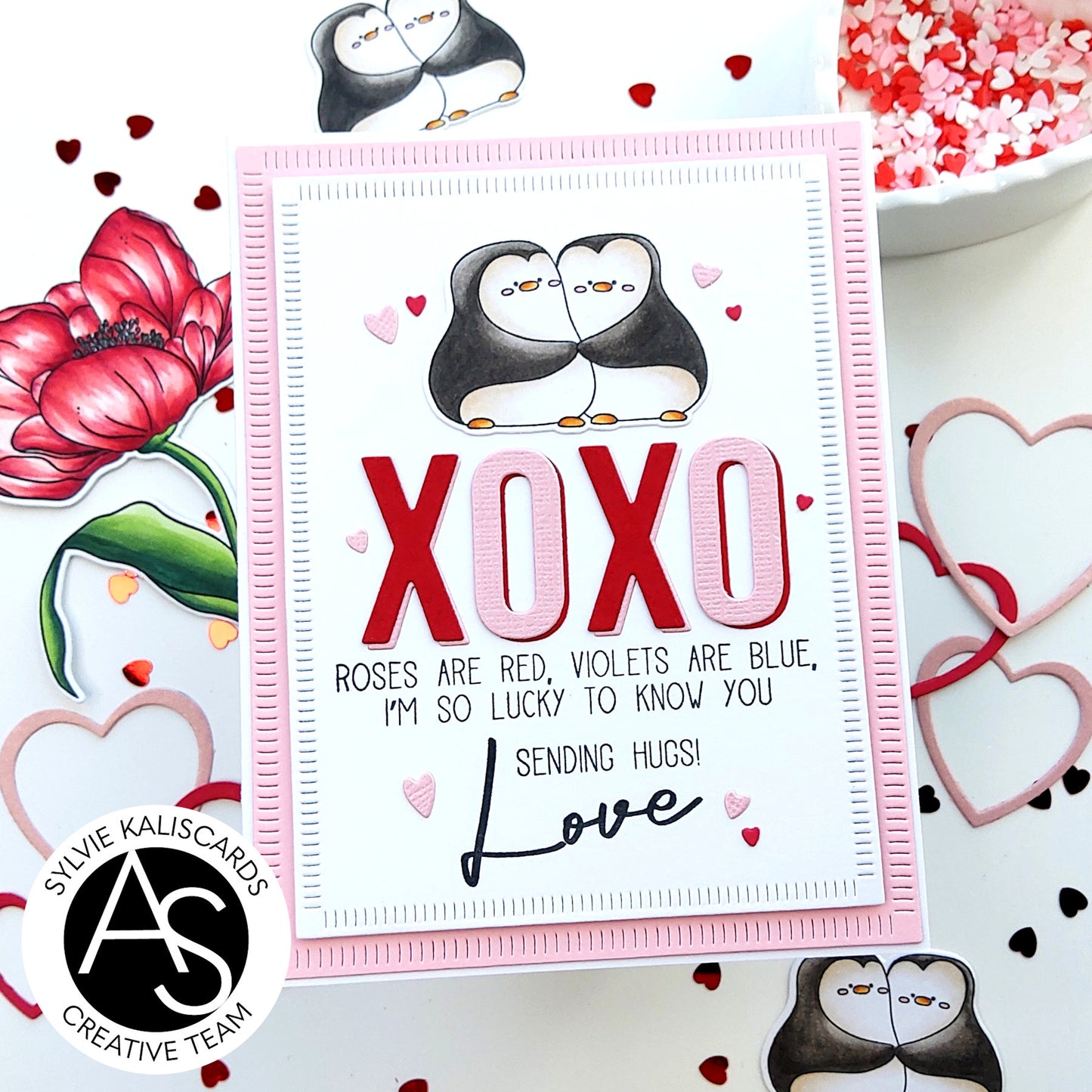 Penguin Love Stamp Set