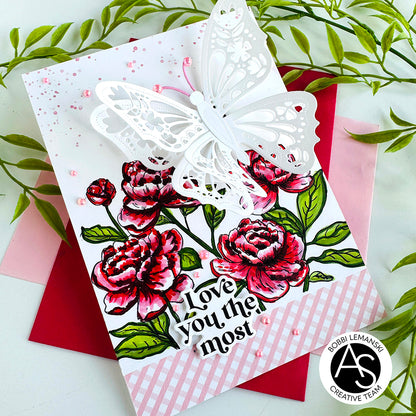 Peony Blossoms Press Plate Set