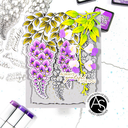Magical Wisteria Stamp & Die Bundle