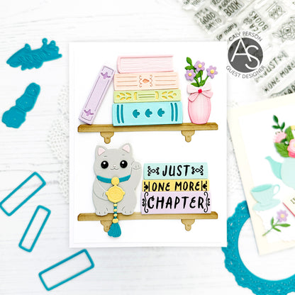 Tea & Books Die Set