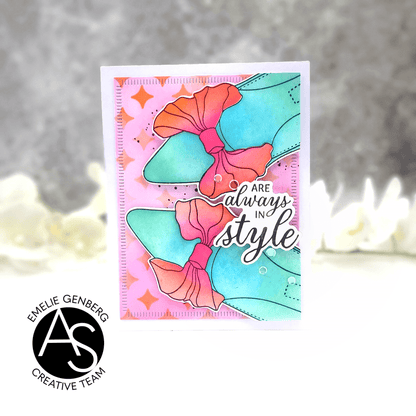 Bow Shoes Stencil Set