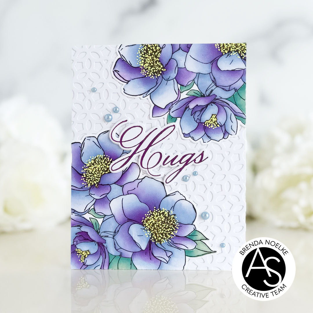 Hugs in Bloom Press Plate & Die Set