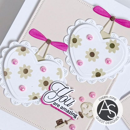 Tiny Flowers Stencil