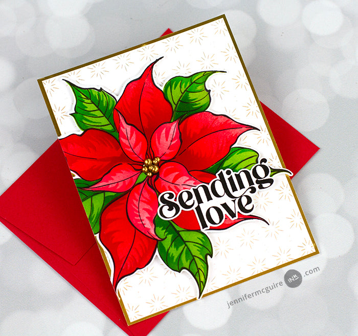 Festive Poinsettia Die Set